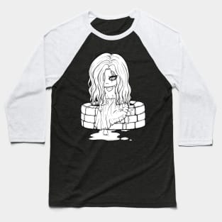 Chibi Girl From The Well Baseball T-Shirt